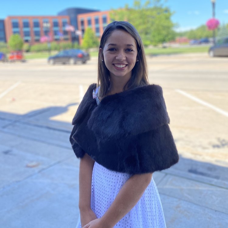 Rabbit Stole, Size OS