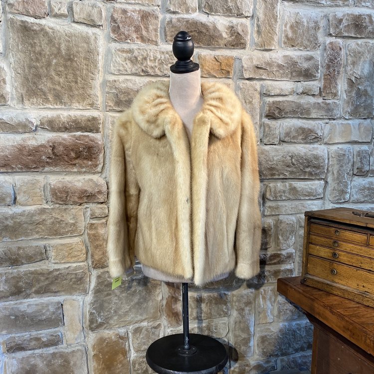 Autumn Haze Mink Jacket, Size M