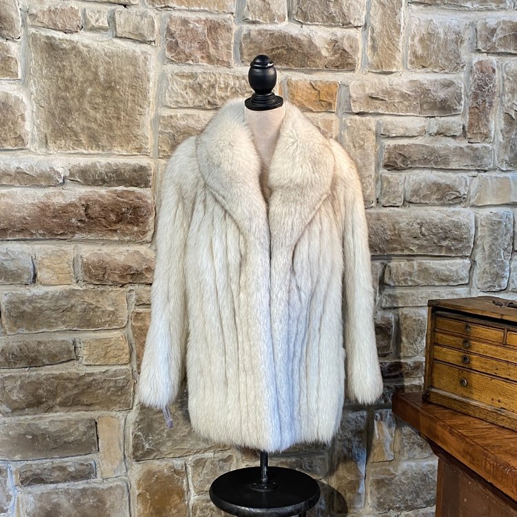 Saga Blue Fox Jacket, Size M