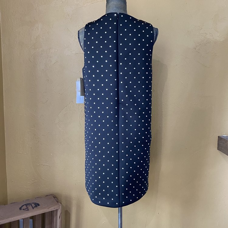 French Connection Black Rhinestone Dress