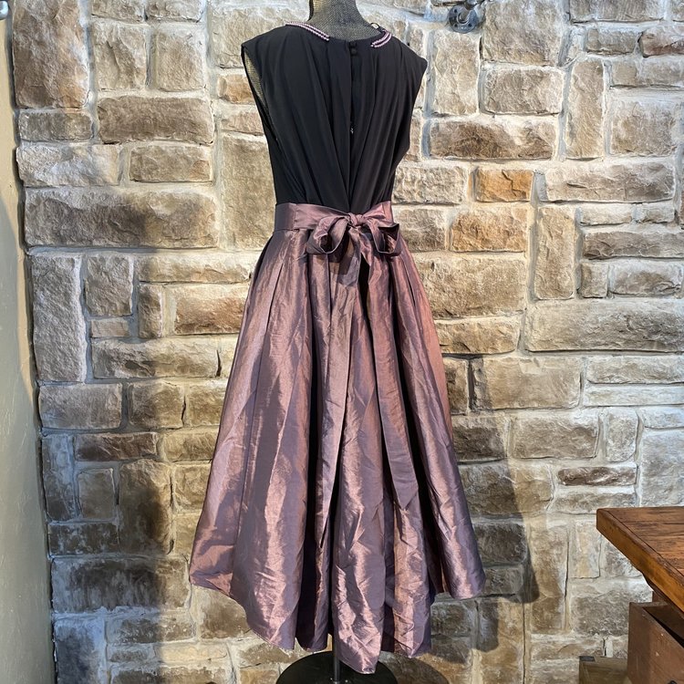 Pearl Embellished High- Low Cocktail Dress, Size 16W