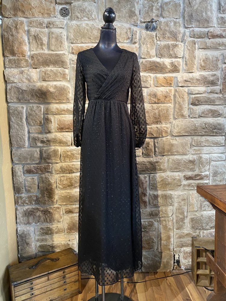 Ralph Lauren Black Gown, Size 2