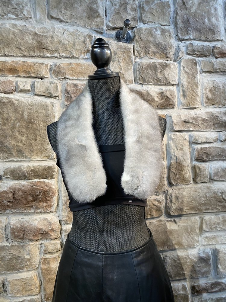 Sapphire Mink Collar,  36 inch