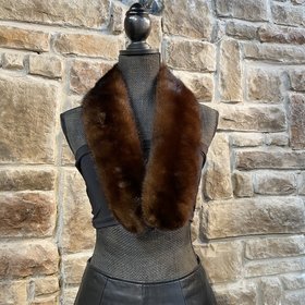 Dark Ranch Mink Collar, 39 inch