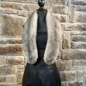 Sapphire Mink Collar, 45 inch