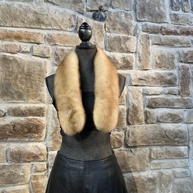 Autumn Haze Mink Collar, 38 inch