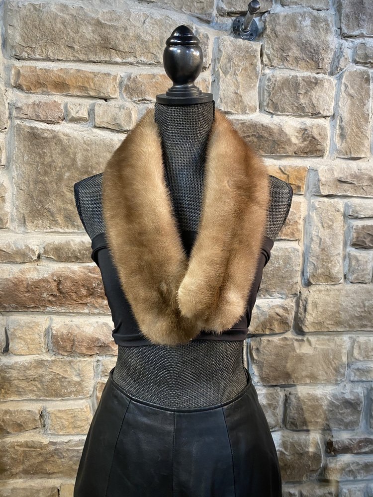 Autumn Haze Mink Collar, 36 inch