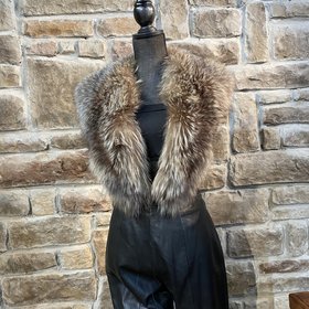 Silver Fox Stole, 49 inch