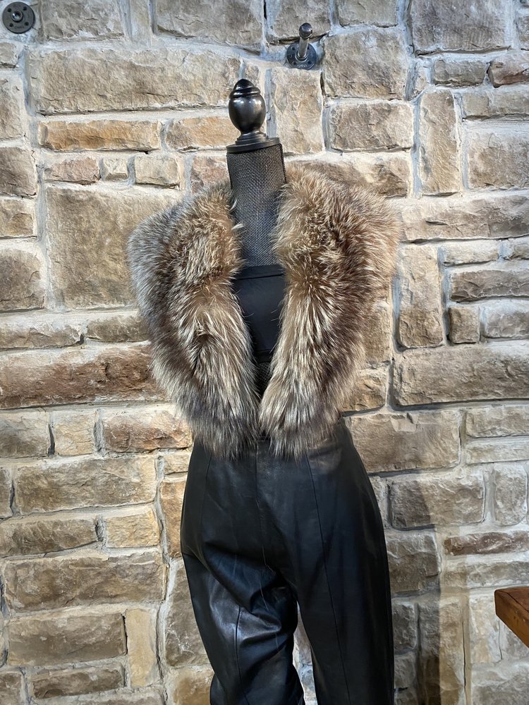 Silver Fox Stole, 49 inch