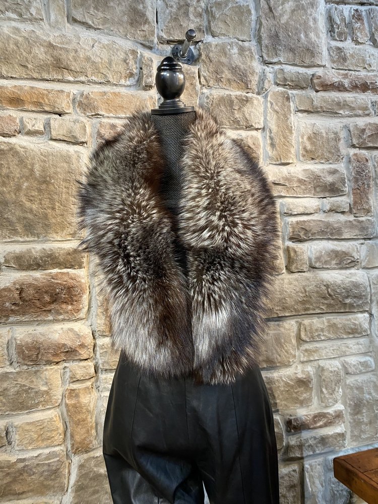 Silver Fox Collar, 47 inch