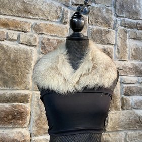 Amber Fox Collar, 24 inch