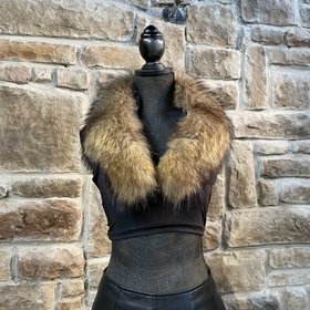 Finnish Raccoon Collar, 32 inch