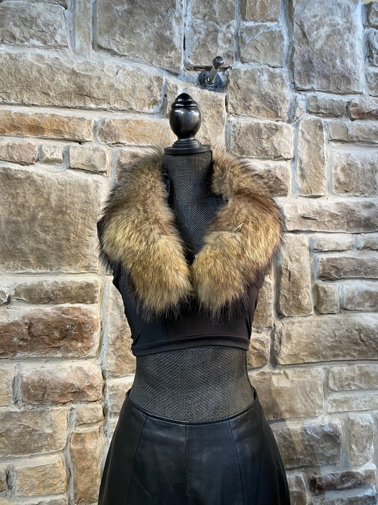 Finnish Raccoon Collar, 32 inch