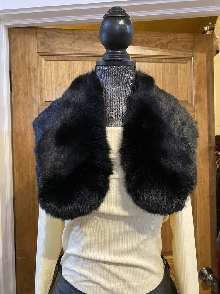 Black Rabbit Collar, 35 inch