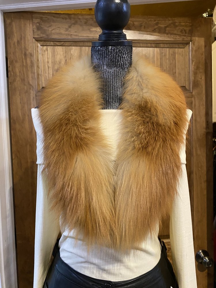 Red Fox Collar, 38 inch