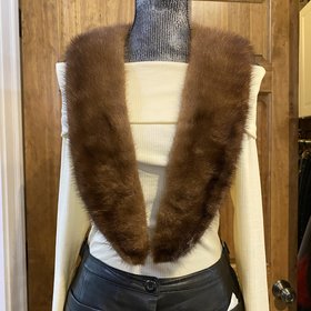 Ranch Mink Scarf, 46 inch