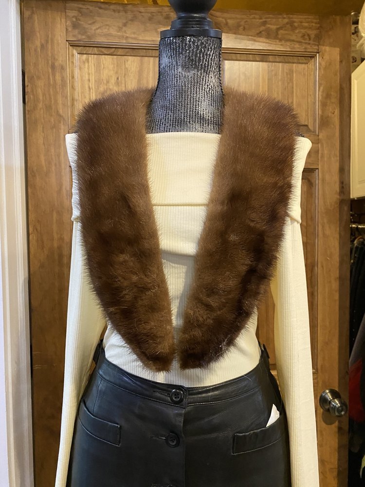 Ranch Mink Scarf, 46 inch