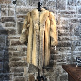 Golden Isle Fox 3/4 Coat, Size L