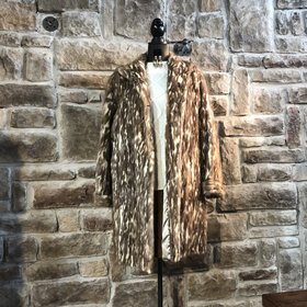 Mink Gill Coat, Size L