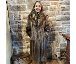 極美品♡VOAAOV BEAVER Stand Collar Long Coat shearedphantombeavercoat-2427.