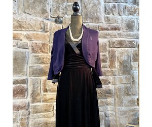 navy blue shrugs for dresses Bamboo Open Front Shrug making it perfect for special occasions Satin Bolero Ladies Navy Shrug
