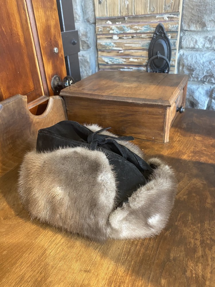 Fur and Leather Hat