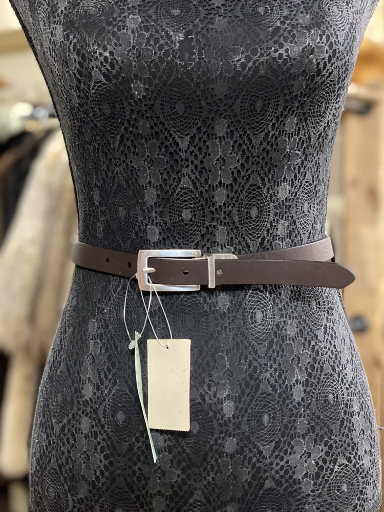 Reversible Reptile/Brown Belt, Size L