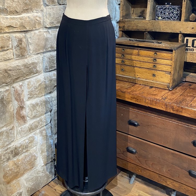 Caché Black Sheer Dress Pant, Size 8