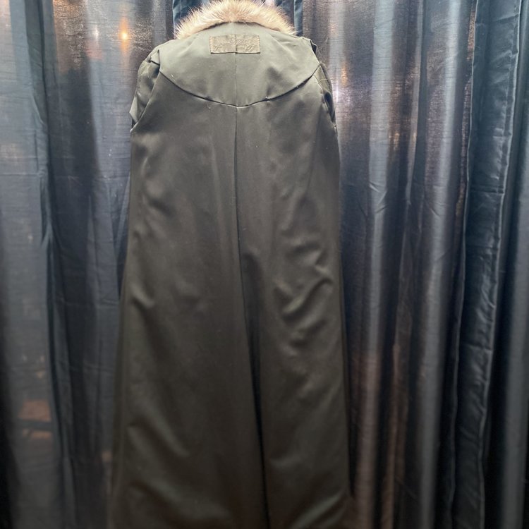 Jerome Walk Jr North American Raccoon Long Coat, Size S