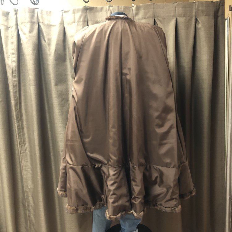 Ranch Mink Swing Coat, Size XL