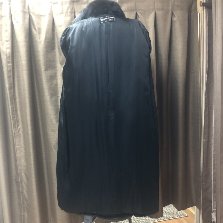 Very Dark Ranch Long Coat, Size XL