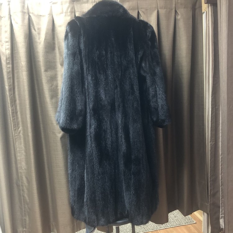 Very Dark Ranch Long Coat, Size XL