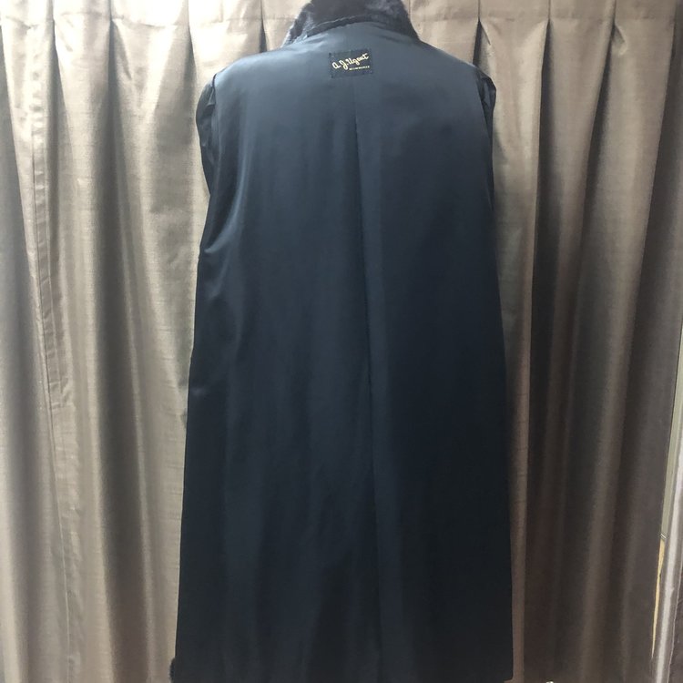 Mahogany Mink Full Length Coat, Size XL