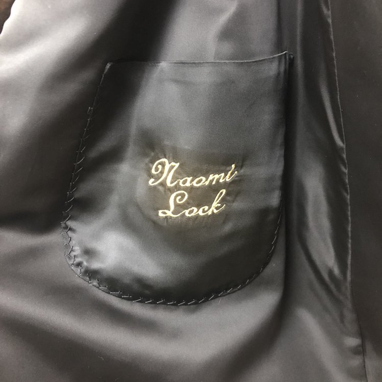 Mahogany Mink Full Length Coat, Size XL