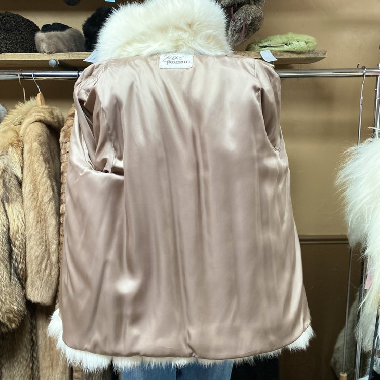 Truesdell Blush and Arctic Fox Jacket, Size S