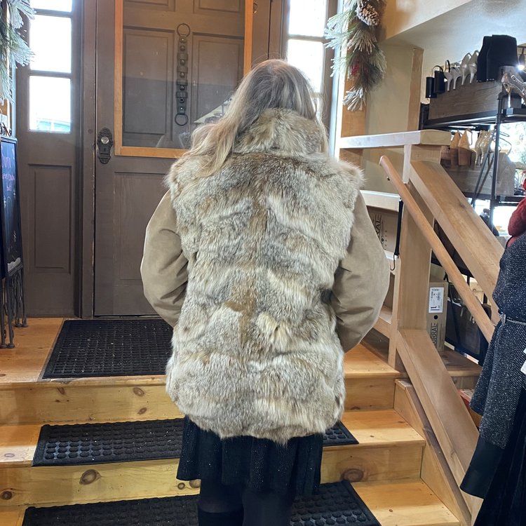 Mountain Lynx Reversible Vest with Detachable  Sleeves, Size L