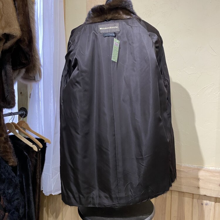 Maison Blanche Dark Ranch Mink Stroller 32", Size L