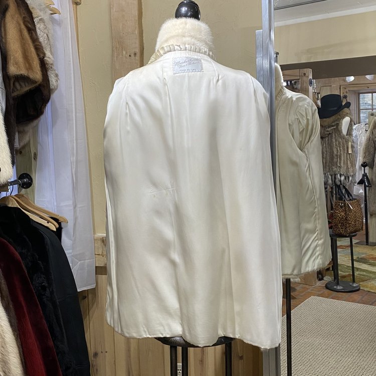 Muckerheide Opal Mink Coat, Size XL