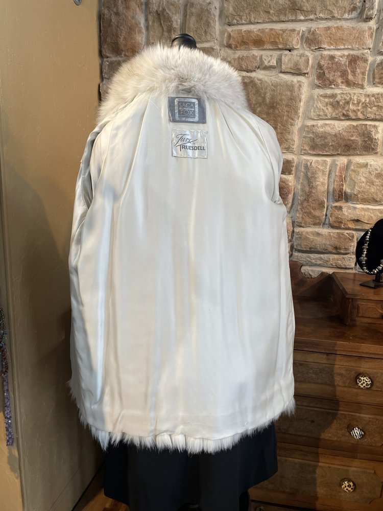 Saga Blue Fox Jacket, Size M