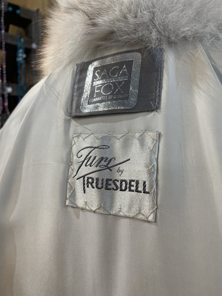 Saga Blue Fox Jacket, Size M