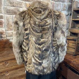 North American Raccoon Sections Jacket, Size M