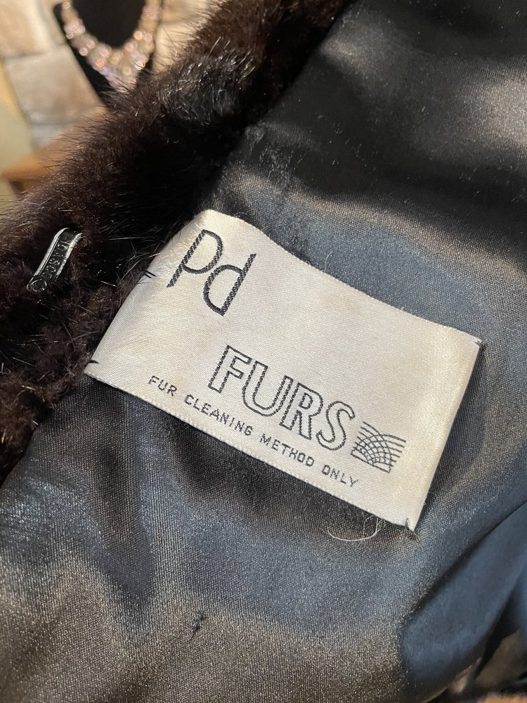 Dark Ranch Mink Sections Stroller w/Notched Lapel