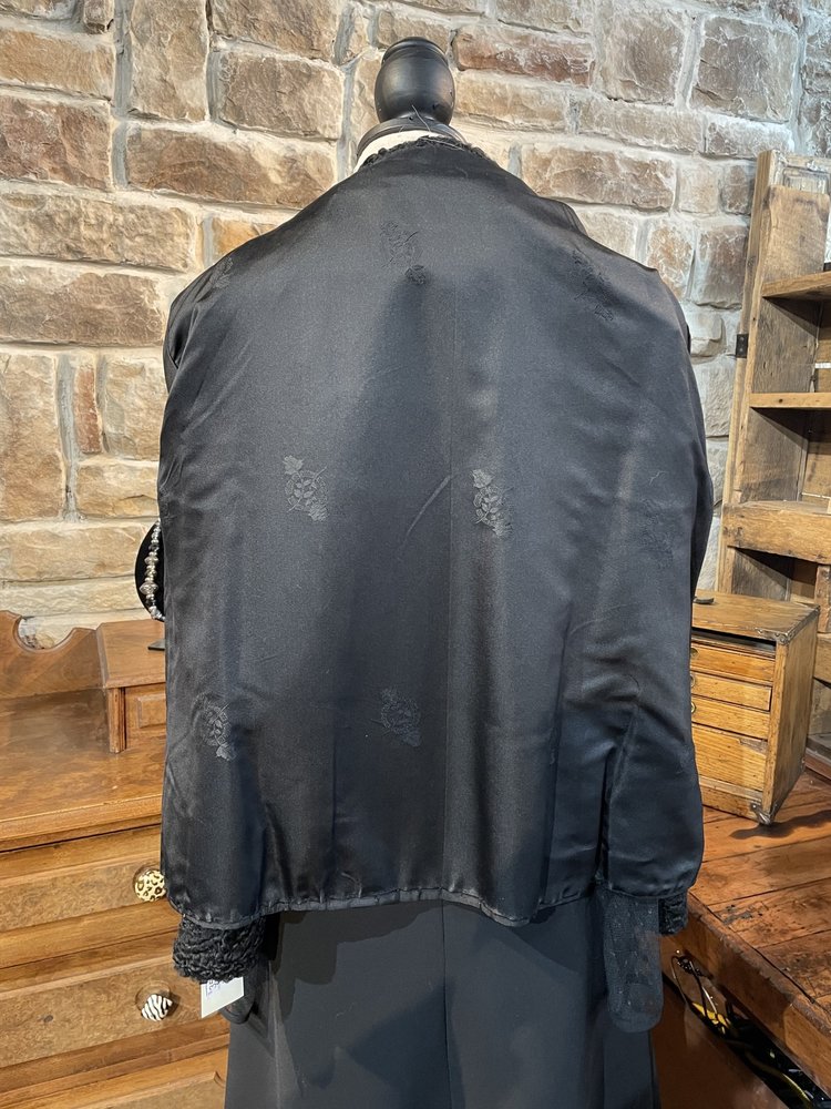 Persian Lamb with Mink Collar, Size M