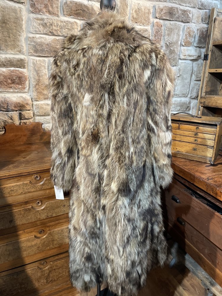 Raccoon Sections Coat, Size M/L