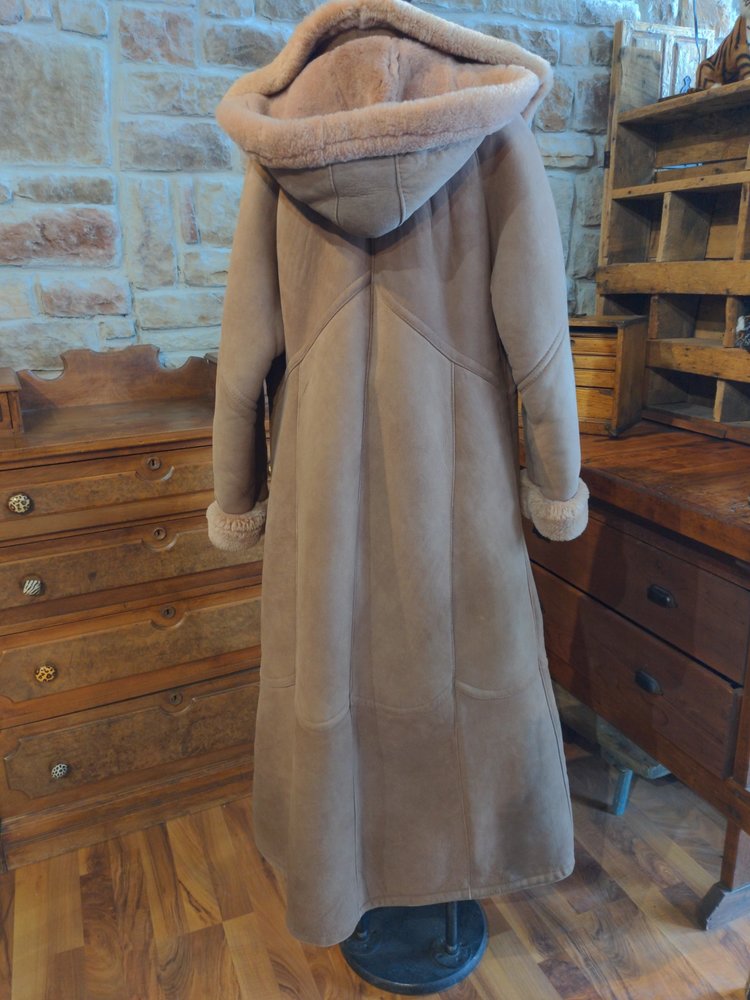 Shearling Coat, Size Large/XLarge
