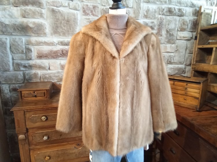 Estate shop Autumn Haze Mink Jacket, Size L