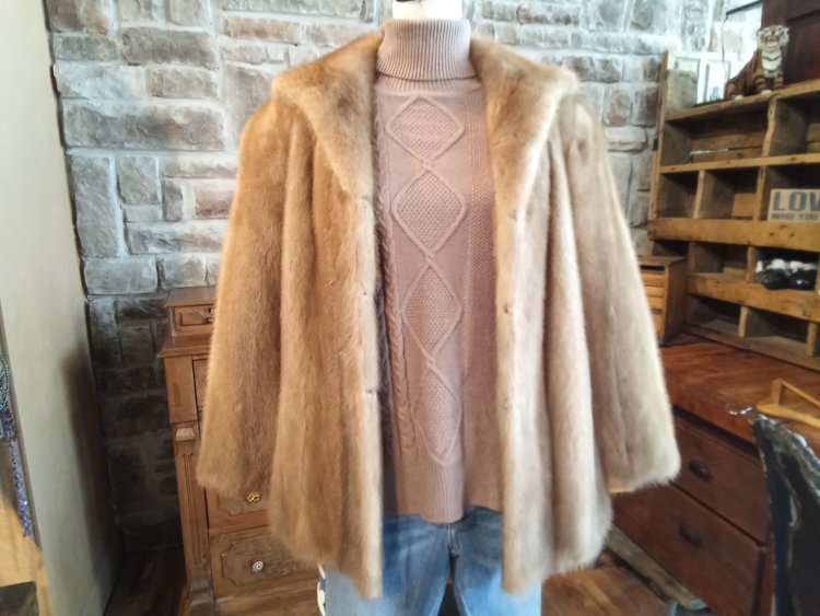 Estate shop Autumn Haze Mink Jacket, Size L