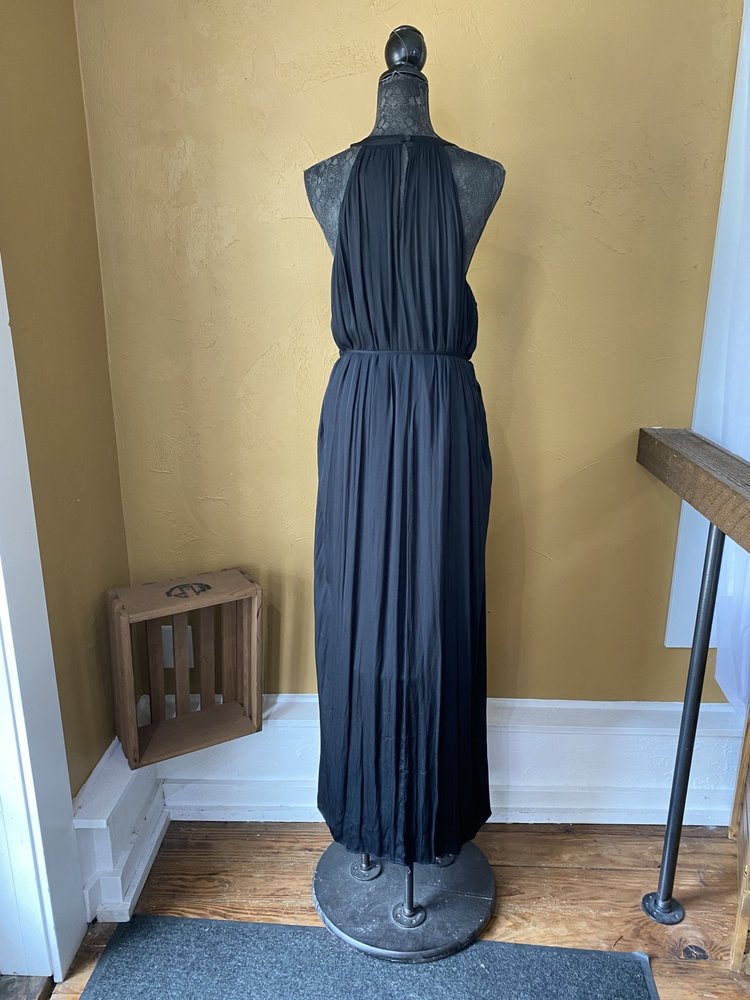 City Chic Black Ring Detail Maxi Dress, Size 22W