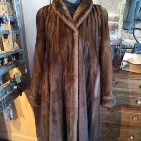 Ranch Mink Swing coat, Size XL