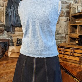 C+D+M Chenille Sleeveless Knitted Top